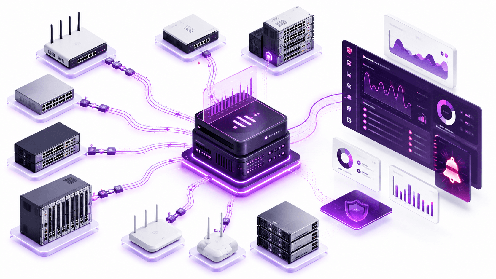 Controlled telecom network inventory application