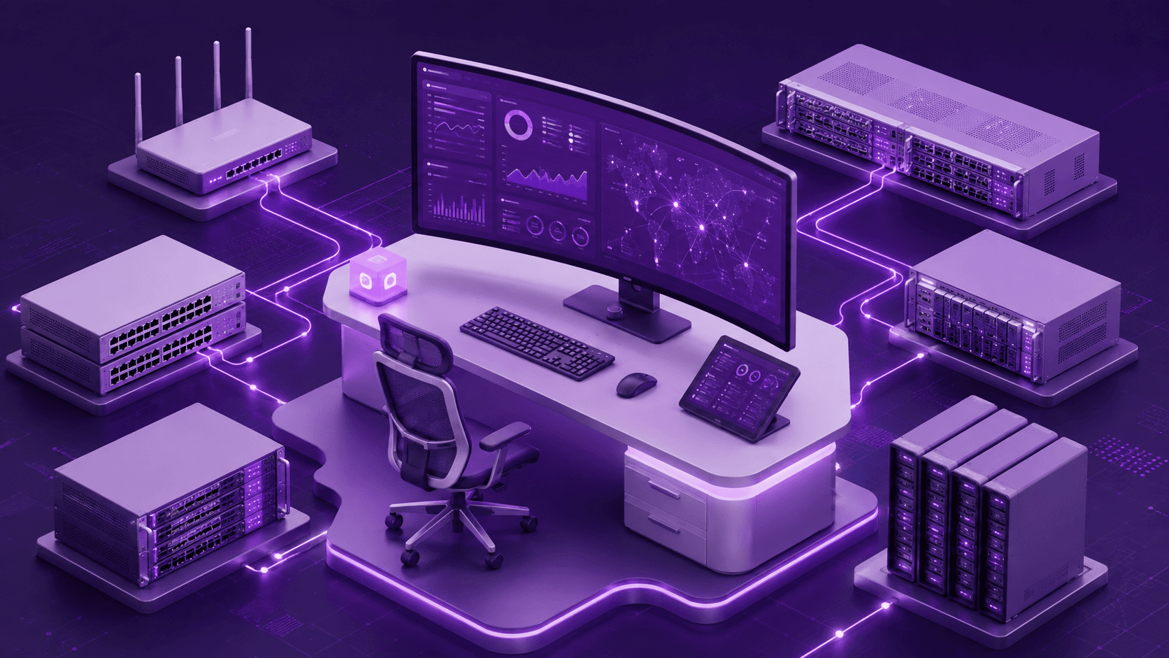ISP network automation showing FreeRADIUS session control and BNG provisioning