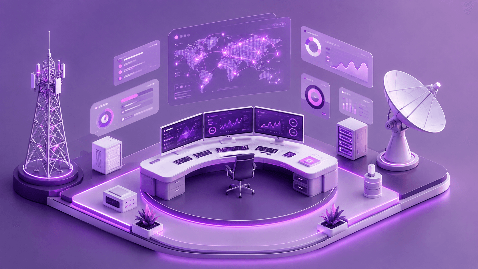 Telecom communication campaign application